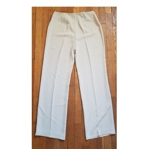 Votre Nom Wide leg Khaki cream pants